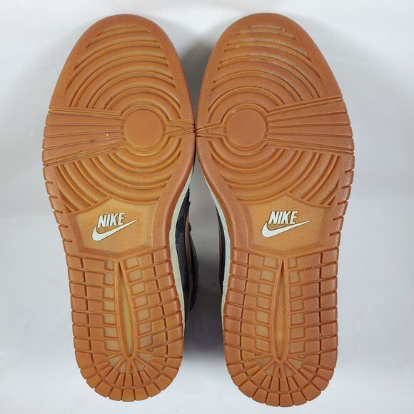 Nike Dunk Sky High Liberty Of London Women's Size 8 Wedge Shoes Midnight Fog - Picture 8 of 8